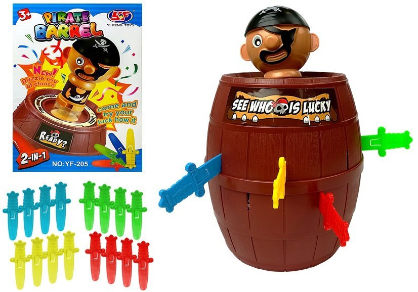 Ukłuj Pirata, Wyskakujący Pirat, gra zręcznościowa, Lean Toys