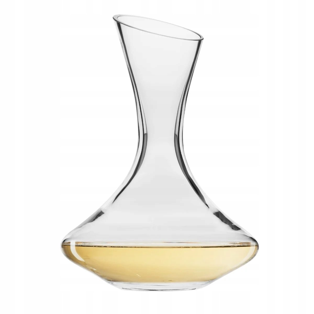 Krosno Essence Schuine Wijndecanteerkaraf, 750 ml, Handgemaakt Glas