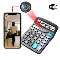 UKRYTA KAMERA WiFi W KALKULATORZE SZPIEGOWSKA CZUJNIK RUCHU FULL