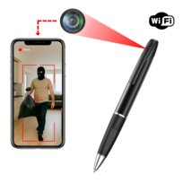 UKRYTA MINI KAMERA W DŁUGOPISIE WIFI SZPIEGOWSKA PODGLĄD EGZAMIN TELEFON