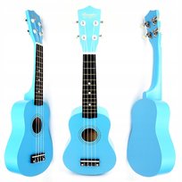 UKULELE DLA DZIECI DO NAUKI GRY + PRZEWODNIK UKULELE DREWNIANE DLA DZIECKA