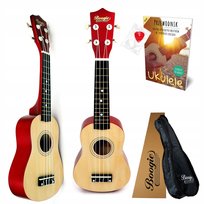 UKULELE DLA DZIECI DO NAUKI GRY - UKULELE SOPRANOWE DREWNIANE DLA DZIECKA