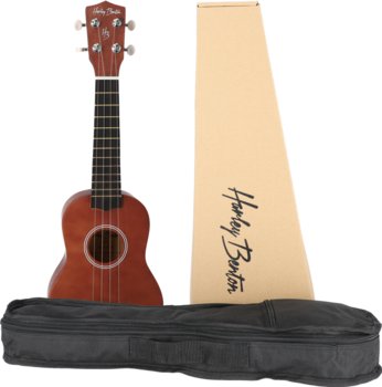 Ukulele sopranowe Harley Benton UK-11DW Brązowe - Harley Benton