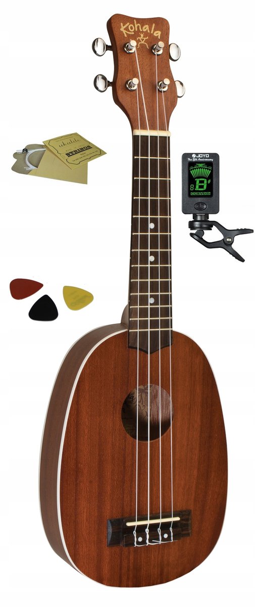 Ukulele Sopranowe Kohala AkSp Tuner Kostki Struny Kohala Sklep