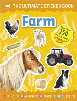 Ultimate Sticker Book Farm - Opracowanie zbiorowe, Opracowanie zbiorowe