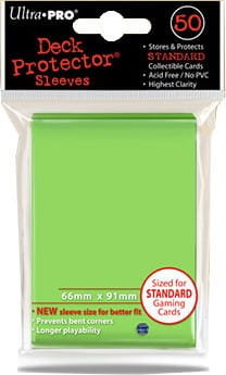 ULTRA-PRO Deck Protector - Solid Lime Green (limetka) 50 szt. - Ultra-Pro