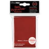 ULTRA-PRO Deck Protector - Solid Red (Czerwone) 50 szt.