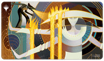 Ultra Pro: Magic The Gathering - March of the Machine - White Stitch Playmat - Version 2 ULTRA PRO