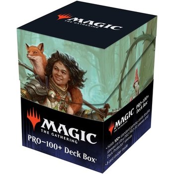 Ultra Pro: Magic the Gathering - Wilds of Eldraine - 100+ Deck Box - Ellivere of the Wild Court - ULTRA PRO