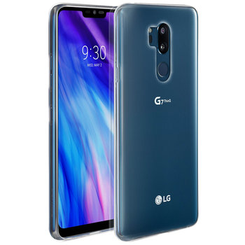 Ultra-przezroczyste etui, drugie etui o grubości 0,3 mm do telefonu LG G7 ThinQ — przezroczyste - Avizar