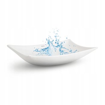 UMYWALKA CERAMICZNA NABLATOWA STAWIANA BIAŁA WHITE PROSTOKĄT WOLNOSTOJĄCA - SEVANTE