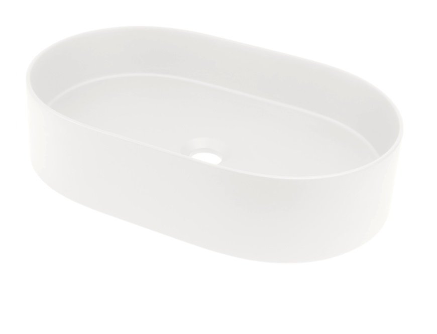 Deante Deante Umywalka Granitowa Owalna Silia Alabaster