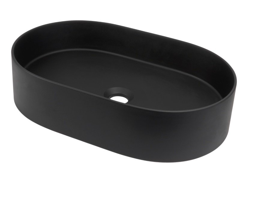 Deante Deante Umywalka Granitowa Owalna Silia Nero