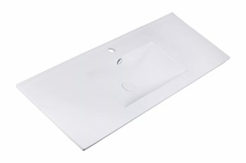 Umywalka Meblowa Neva 120 cm, Prostokątna, Biały Połysk - Uptrend