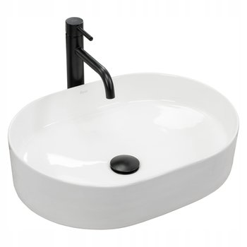 Umywalka Nablatowa NADIA 50 Biała White Owalna REA - Rea