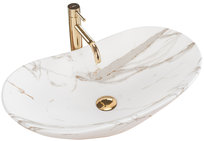 Umywalka Nablatowa Rea Royal Lava Mat