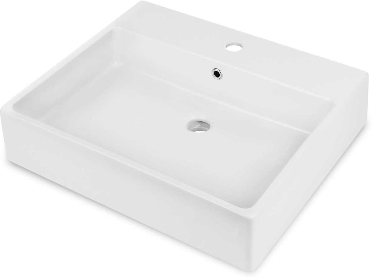 Umywalka stawiana na blat 60x50 Deante TEMISTO CDT 6U6S-Zdjęcie-0