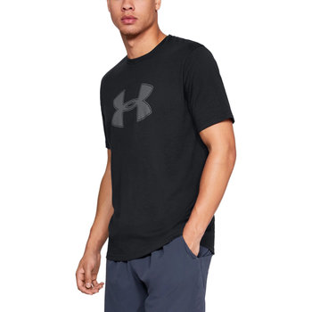 Under Armour Big Logo SS Tee 1329583-001, Męskie, t-shirt, Czarny - Under Armour