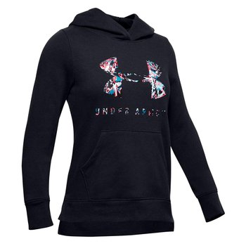 Under Armour, Bluza dziecięca, Rival Print Fill 1343622, czarny, rozmiar 164 - Under Armour