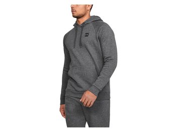 Under Armour, Bluza męska, RIVAL FLEECE PO HOODIE 1320736-020, szary, rozmiar M - Under Armour