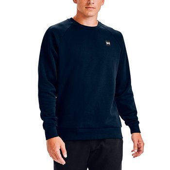 Under Armour, Bluza sportowa męska, Rival Fleece crew 1357096 408, granatowy, rozmiar L - Under Armour