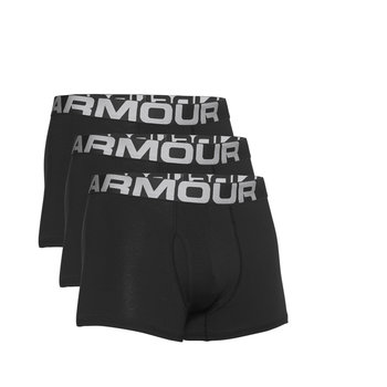 Under Armour, Bokserki sportowe męskie (3-pack), Charged Cotton 3in 3 Pack, 1363616-001, Czarne, Rozmiar L - Under Armour