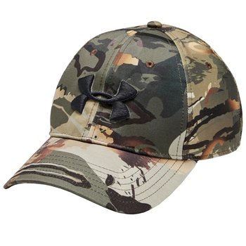 Under Armour Camo Cap 2.0 1300472-988, Mężczyzna, Czapka z daszkiem, Zielony - Under Armour