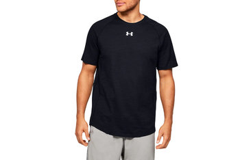 Under Armour Charged Cotton SS Tee 1351570-001, Męskie, t-shirt, Czarny - Under Armour