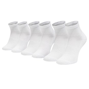 Under Armour Core Quarter 3-Pack Socks 1358344-100, Kobieta/Mężczyzna, Skarpetki, Białe - Under Armour