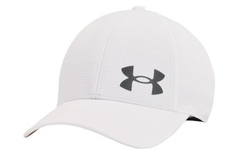 Under Armour, Czapka z daszkiem, Iso-Chill ArmourVent Cap, biała, rozmiar M/L - Under Armour