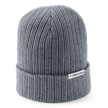 Under Armour, Czapka zimowa, Boyfriend Cuff Beanie 1299904 035, szary - Under Armour