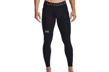 Under Armour HeatGear Armour Leggings 1361586-001, Mężczyzna, Leginsy, Czarne - Under Armour