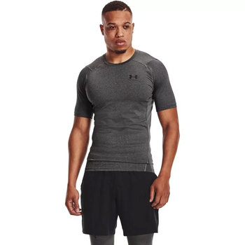 Under Armour Heatgear Armour Short Sleeve 1361518-090, Mężczyzna, T-shirt kompresyjny,T-shirt, Szary - Under Armour