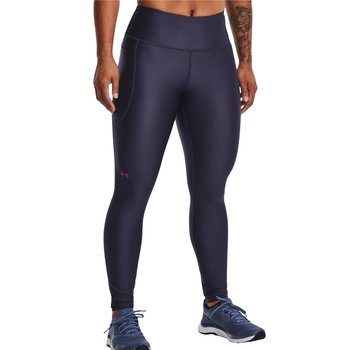 Under Armour Heatgear No-Slip Waistband Leggings 1365336-558, Kobieta, Leginsy, Fioletowy - Under Armour