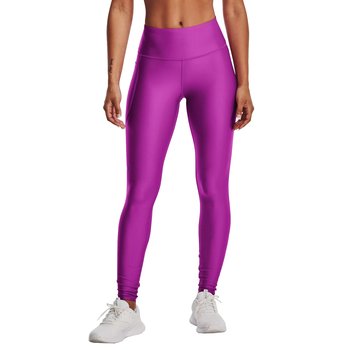 Under Armour Heatgear No-Slip Waistband Leggings 1365336-577, Kobieta, Leginsy, Fioletowy - Under Armour