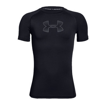 Under Armour JR HeatGear Armour T-shirt kr.rękaw 004 : Rozmiar - 140 cm - Under Armour