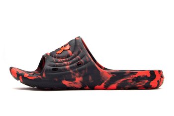 Under Armour, Klapki męskie Locker Camo 3024449-001, rozm. 42 1/2, Czerwony - Under Armour