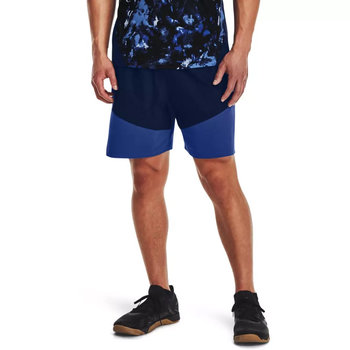 Under Armour Knit Woven Hybrid Shorts 1366167-408, męskie spodenki granatowe - Under Armour