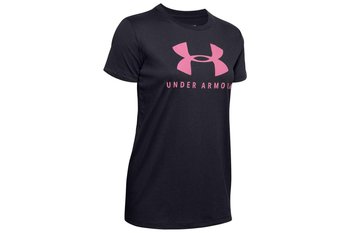 Under Armour, Koszulka damska, GRAPHIC SPORTSTYLE CLASSIC CREW 1346844-003, czarny, rozmiar S - Under Armour