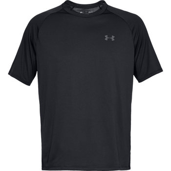 Under Armour, Koszulka męska treningowa, Tech 2.0 SS Tee, Czarna, 1326413-001, Rozmiar L - Under Armour