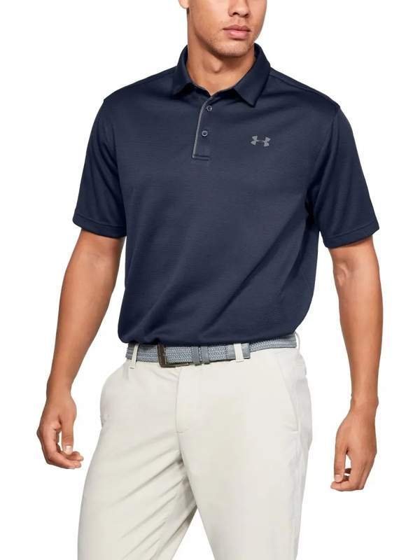 Under Armour Koszulka Polo Męska 1290140-410 TECH POLO granatowy S