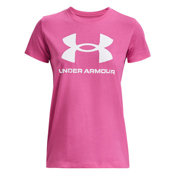 Under Armour, Koszulka treningowa damska, Sportstyle Logo SS, Różowa, 1356305-659, Rozmiar M - Under Armour