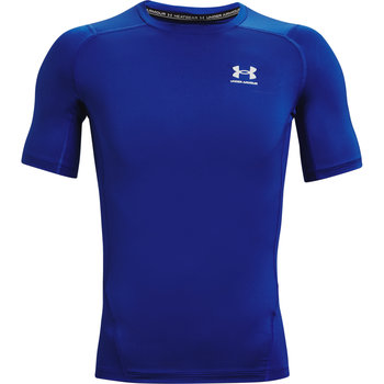 Under Armour, Koszulka treningowa męska HG Armour Comp SS, 1361518-400, Niebieska, Rozmiar XL - Under Armour