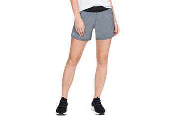 Under Armour Launch SW Go Long Short 1342841-001, Damskie, spodenki, Szary - Under Armour