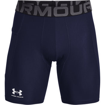 Under Armour, Legginsy krótkie treningowe męskie HG Armour Shorts, 1361596-410, Granatowe, Rozmiar M - Under Armour