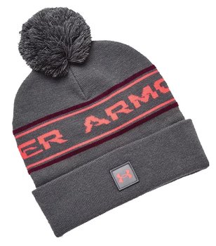 Under Armour Men's Halftime Pom Beanie czapka szara - Under Armour