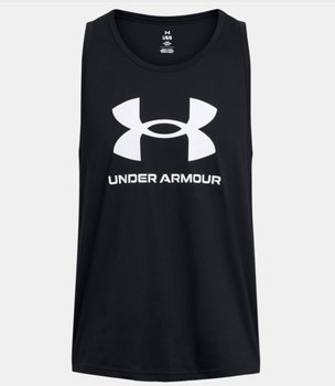 Under Armour, Męska koszulka Sportstyle, czarna, rozmiar M (1382883) - Under Armour