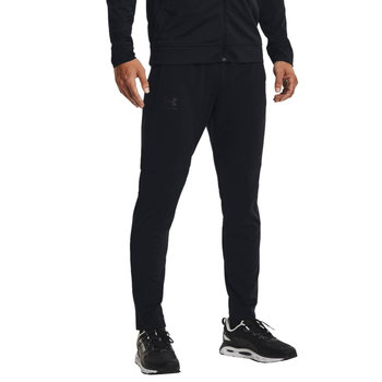 Under Armour Pique Track Pants 1366203-001 męskie spodnie czarne - Under Armour