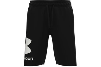 Under Armour Rival Fleece Big Logo Shorts 1357118-001, Mężczyzna, Spodenki, Czarny - Under Armour