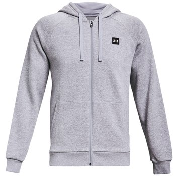 Under Armour Rival Fleece Fz Hoodie 1357111-011, Mężczyzna, Bluza sportowa, Szary - Under Armour